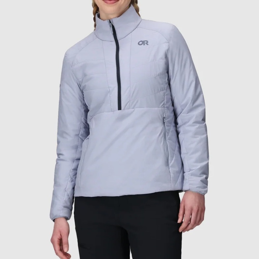 Outdoor Research Vespa Insulated Pullover Jacket Size S in Fjord NWT